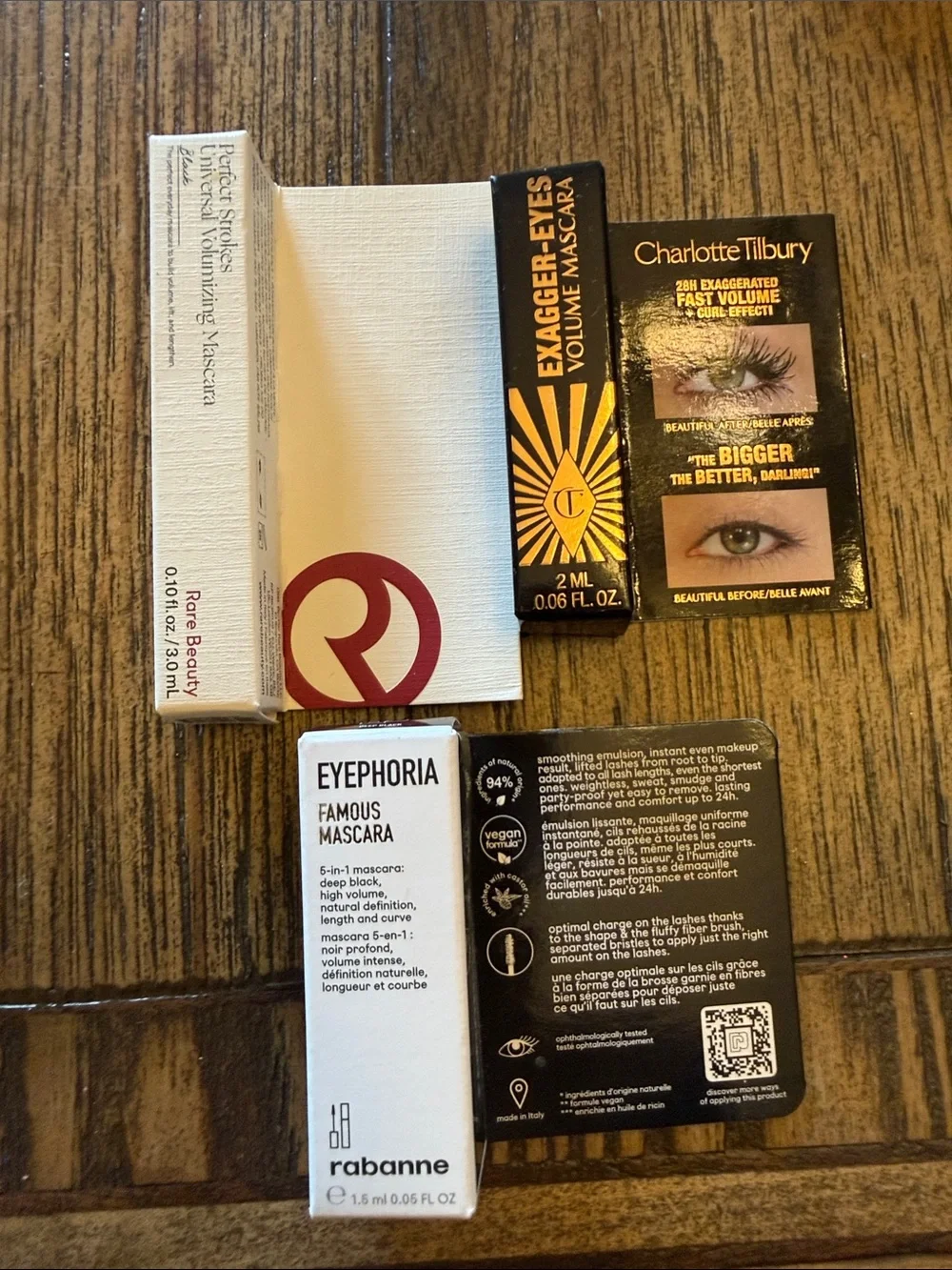 Eyelash and Brow Collection mixed makeup